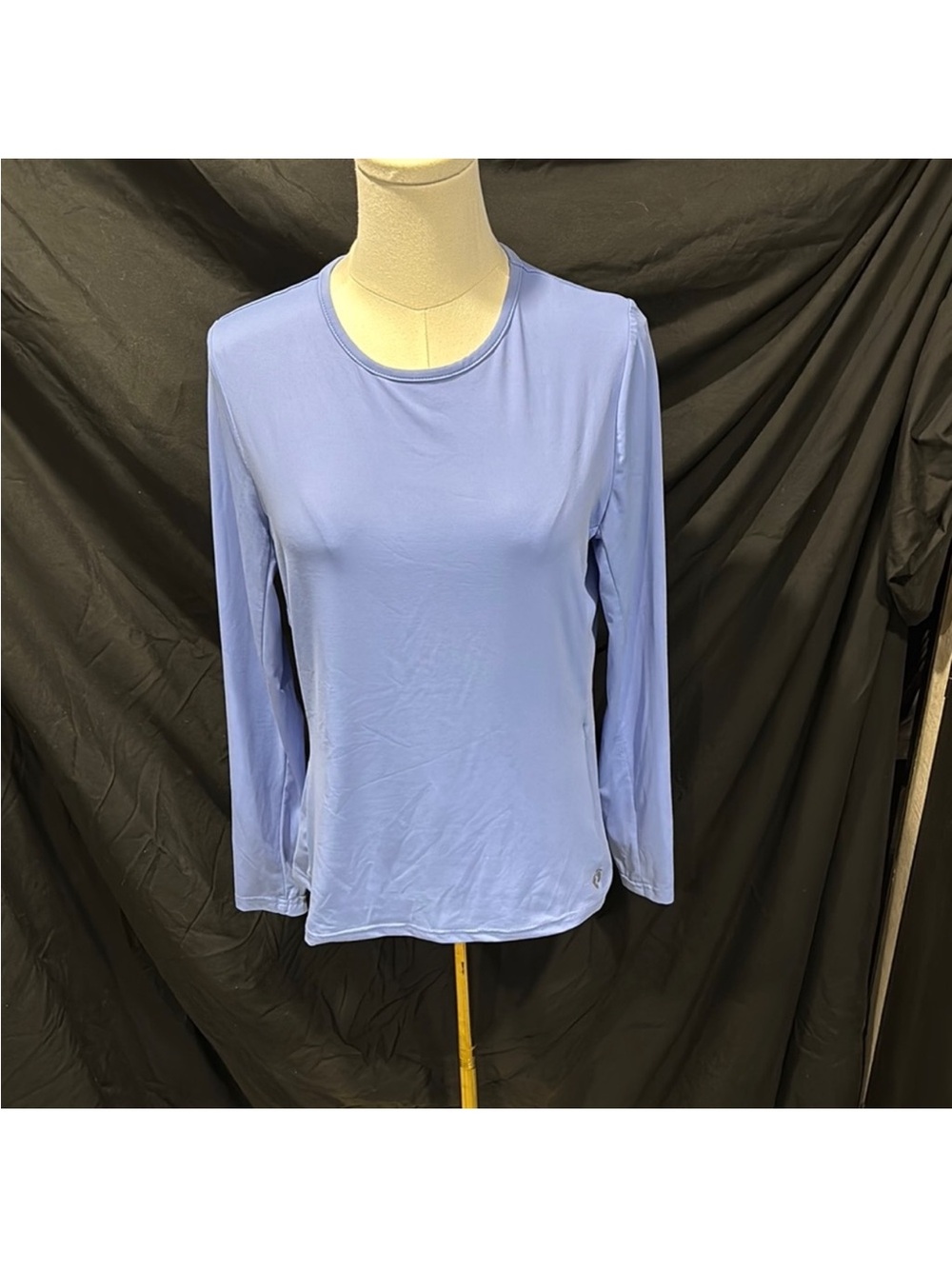 Hang Ten Periwinkle Long Sleeve Crewneck Top